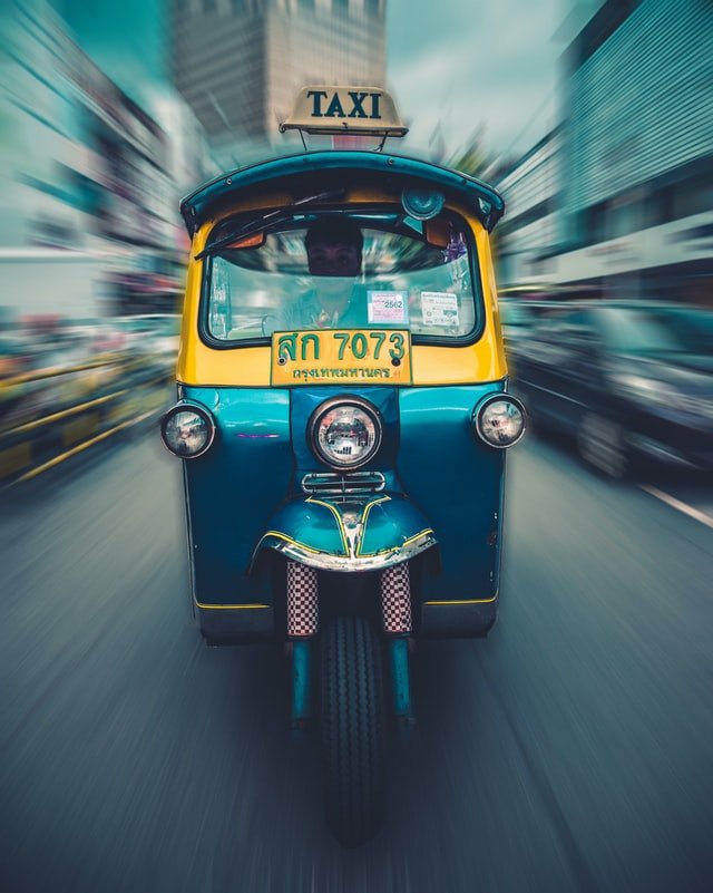 tuk tuk in thailand