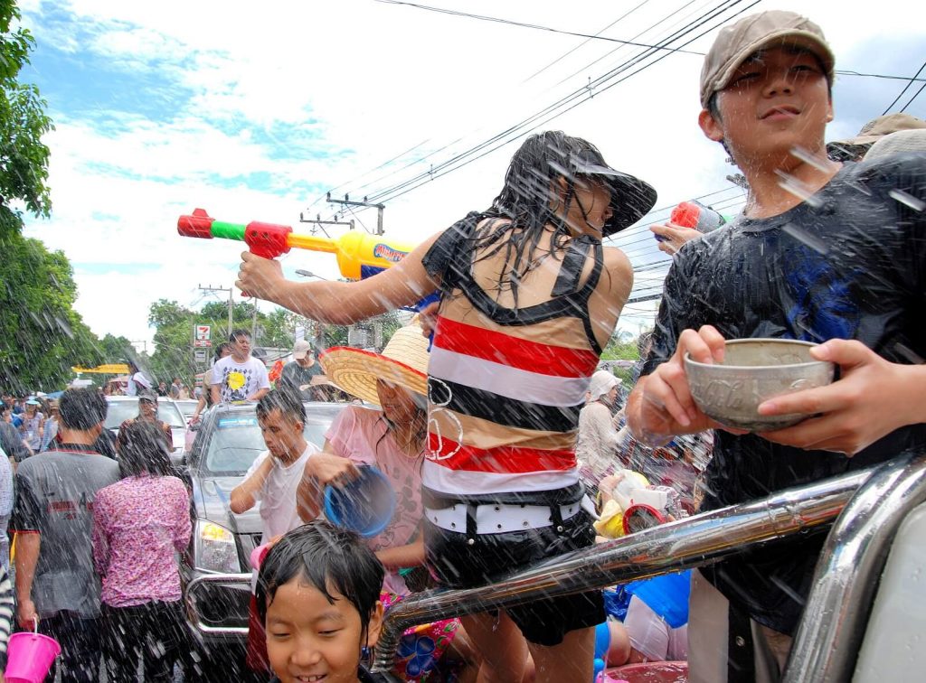 April in Thailand Songkran