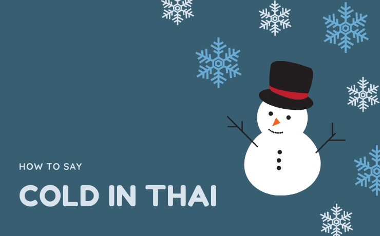 How To Say Cold In Thai Difference Between And Thai With 