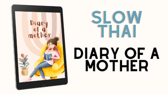 Slow Thai book cover - diary of an office girl